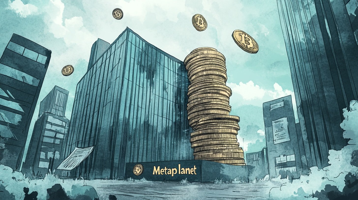 Photo - Metaplanet’s value dips below its Bitcoin holdings